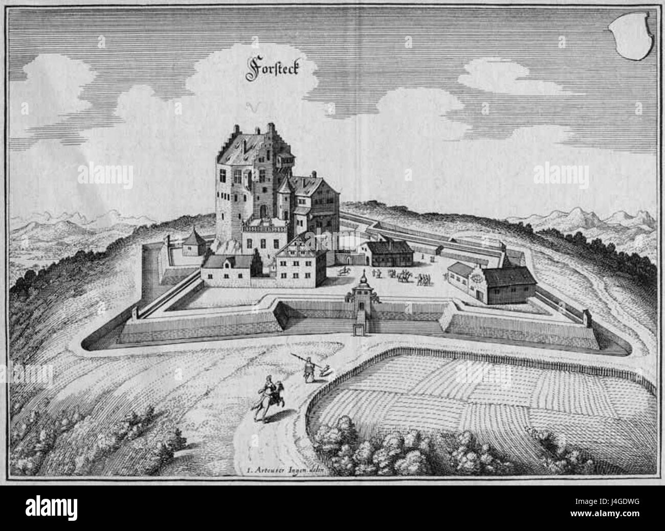 Schloss Forstegg est un château historique situé en Suisse. Connu pour son architecture médiévale, le château a été un point de repère notable dans la région et un excellent exemple du patrimoine suisse. Banque D'Images Schloss Forstegg est un château historique situé en Suisse. Connu pour son architecture médiévale, le château a été un point de repère notable dans la région et un excellent exemple du patrimoine suisse. Banque D'Images