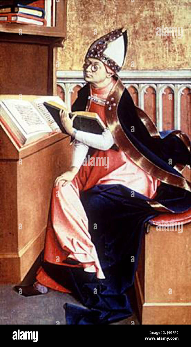 Saint Augustin d'Hippone Banque D'Images