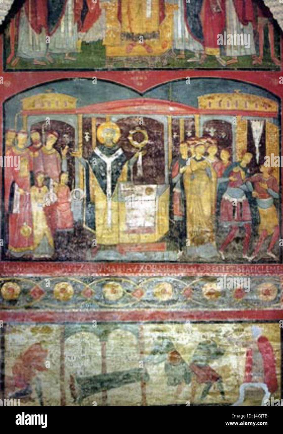 La messe de Clément fait référence à un service religieux spécifique dédié à un pape nommé Clément, un des premiers pape de l'Église catholique. La messe fait partie des pratiques liturgiques de l'église. Banque D'Images