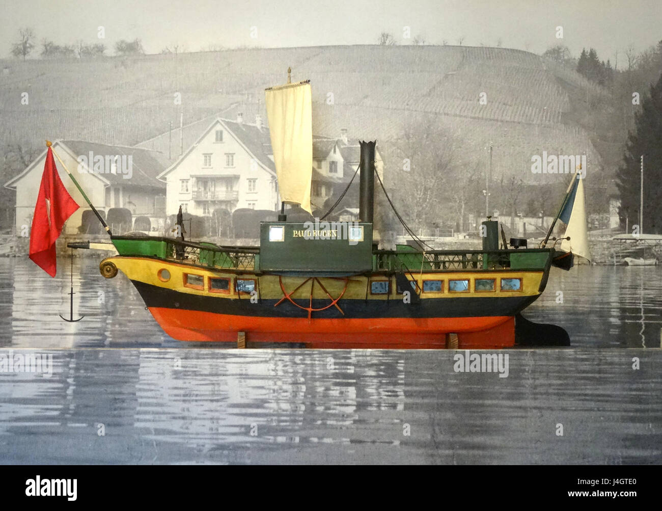 Le Schiff Eugen est un navire historique, remarquable pour son utilisation et son importance dans l'histoire maritime. Il représente l'ingénierie et la conception des navires de son époque, fournissant un aperçu du développement de la technologie maritime et de l'histoire navale. Banque D'Images