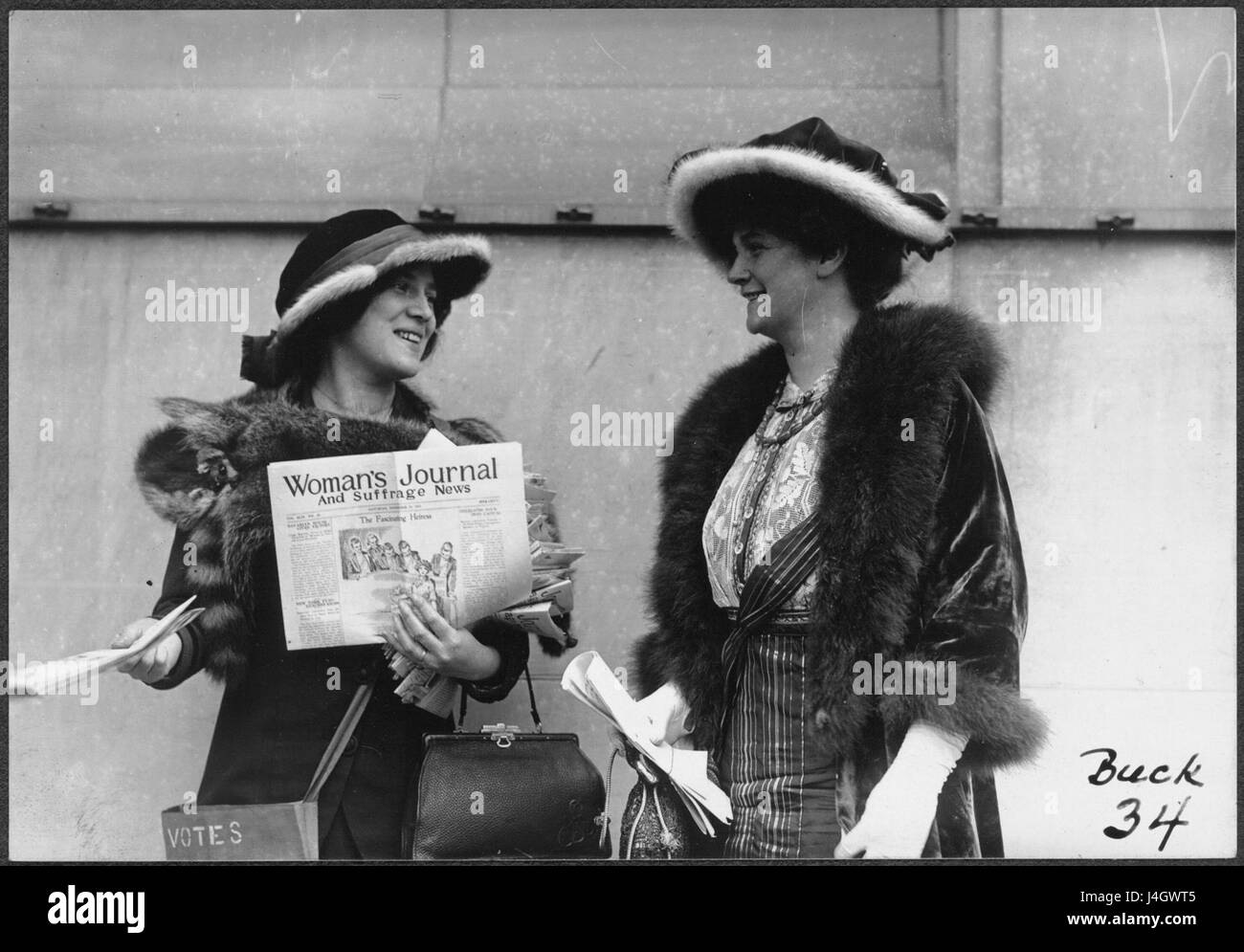 Suffragette Margaret Foley 150016v Banque D'Images