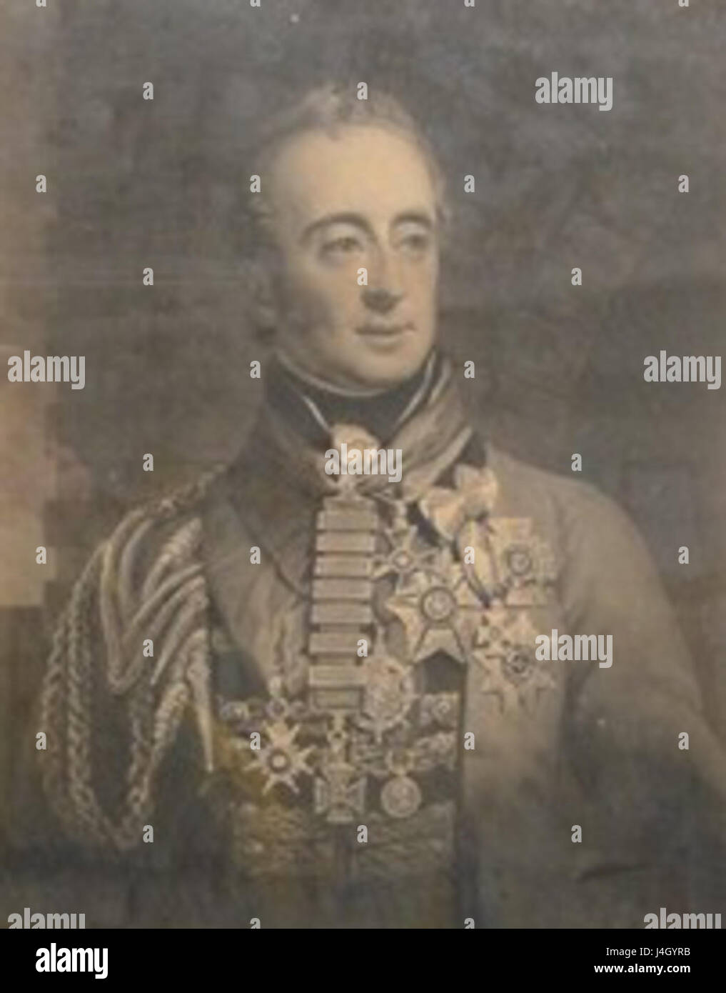 Sir Denis Pack était un officier de l'armée britannique connu pour son service pendant les guerres napoléoniennes. Il a participé à diverses campagnes militaires, gagnant la reconnaissance pour son leadership et sa contribution aux efforts militaires britanniques au début du XIXe siècle. Banque D'Images Sir Denis Pack était un officier de l'armée britannique connu pour son service pendant les guerres napoléoniennes. Il a participé à diverses campagnes militaires, gagnant la reconnaissance pour son leadership et sa contribution aux efforts militaires britanniques au début du XIXe siècle. Banque D'Images