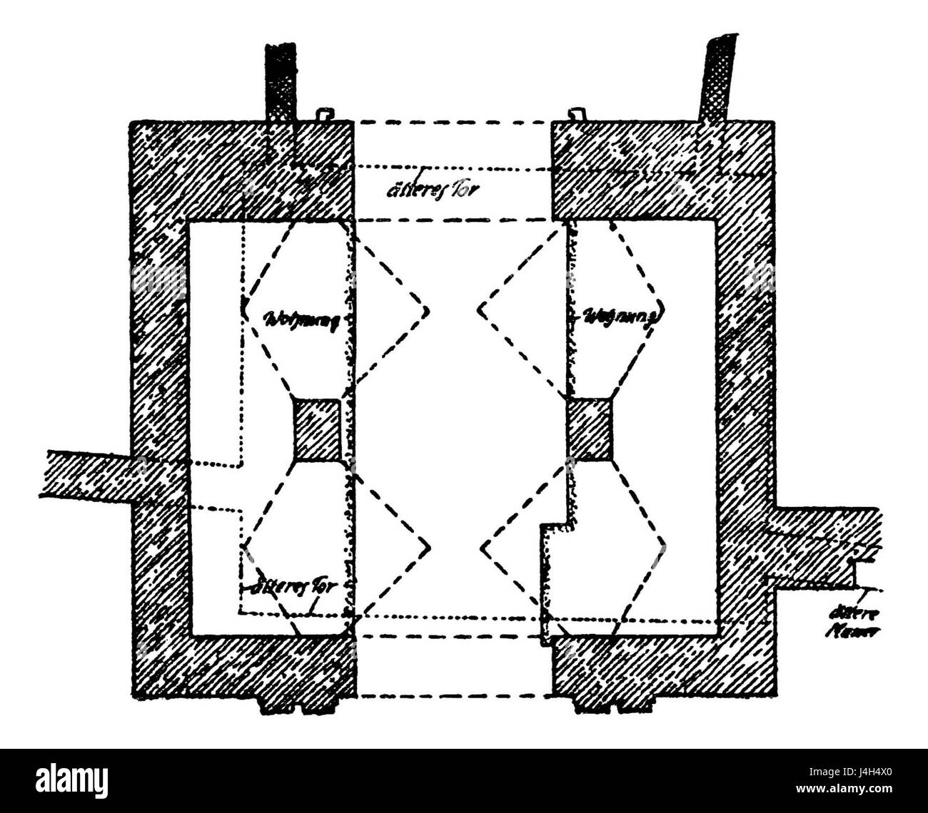 Steintor fait référence à une porte historique ou à un point de repère, éventuellement lié à une ville ou à un événement spécifique. Un contexte plus approfondi est nécessaire pour une description détaillée et une signification. Banque D'Images