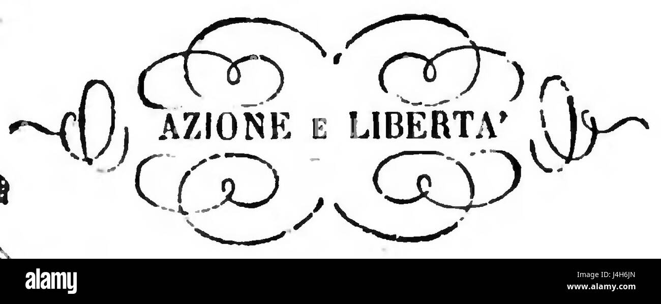 Statuto della associazione di Mutuo Soccorso fra i volontari nelle guerre per l'indipendenza italiana sede di Lucca Tipografia fratelli Cheli, 1868 (page 4) des cultures Banque D'Images