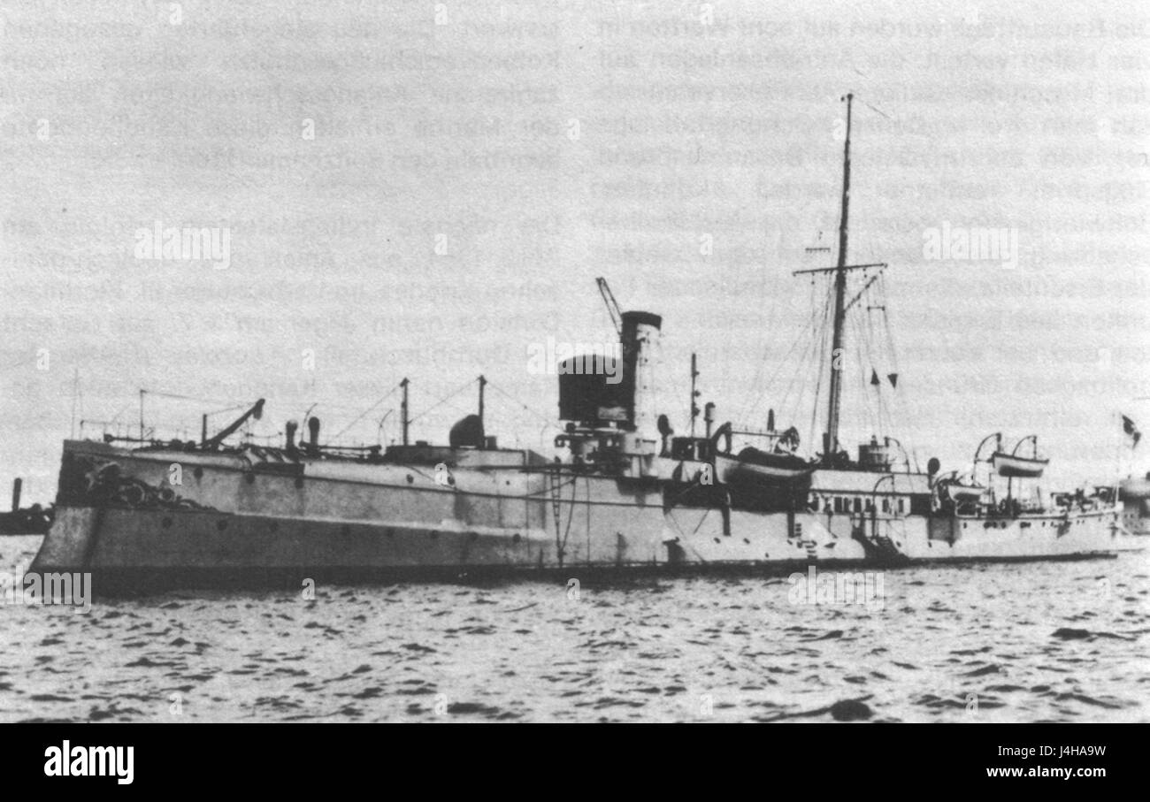 Le SMS Jagd était un navire de la marine impériale allemande, qui faisait partie de la flotte navale au début du XXe siècle. Il a joué un rôle dans l'histoire navale de l'Allemagne pendant son service. Banque D'Images