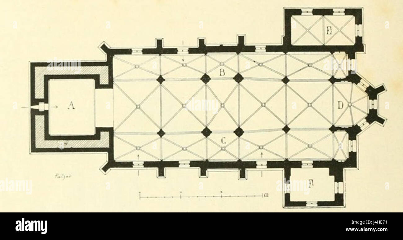 St Peter und Paul Ratingen 1894 Banque D'Images