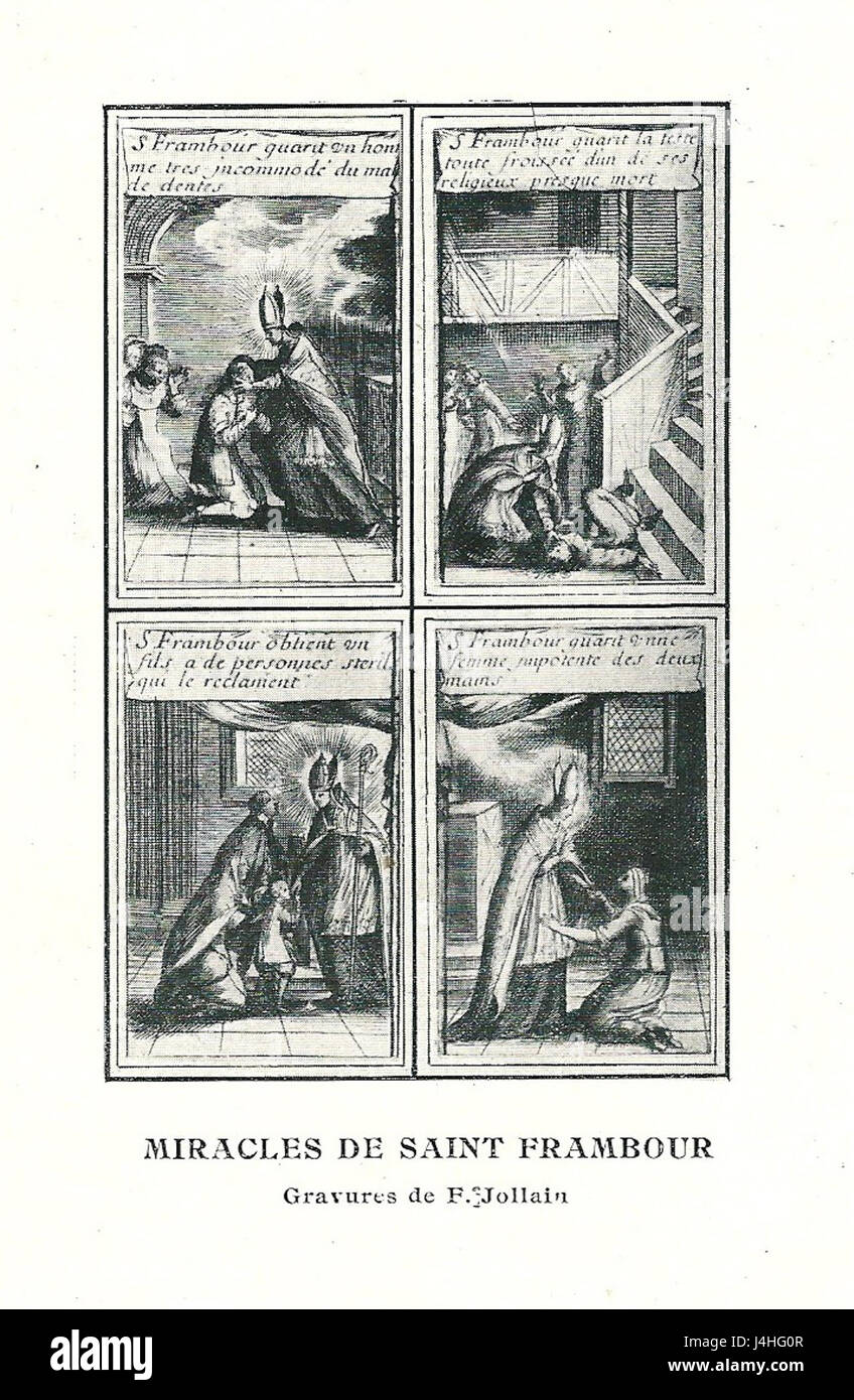 SaintFrambour D Banque D'Images