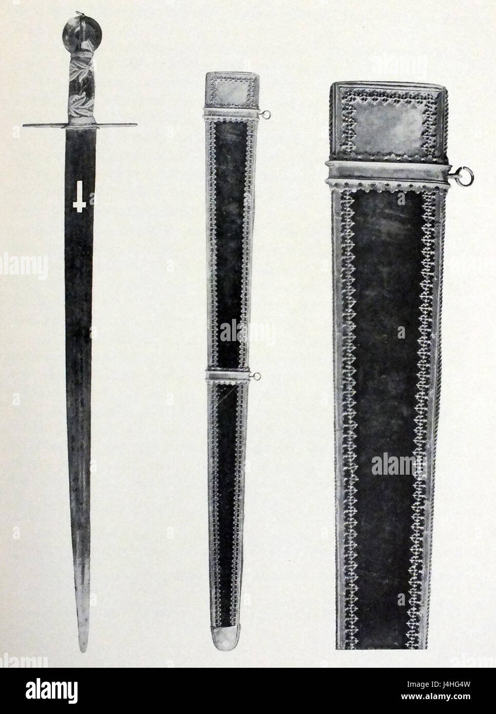 L'Épée de saint Venceslas Banque D'Images