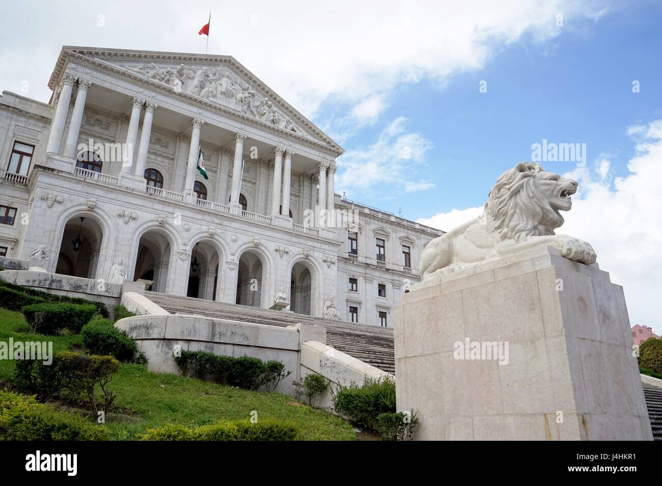 Portugal : "le parlement portugais Assembleia da República" à Lisbonne. Photo de 22. Mars 2017. Dans le monde d'utilisation | Banque D'Images
