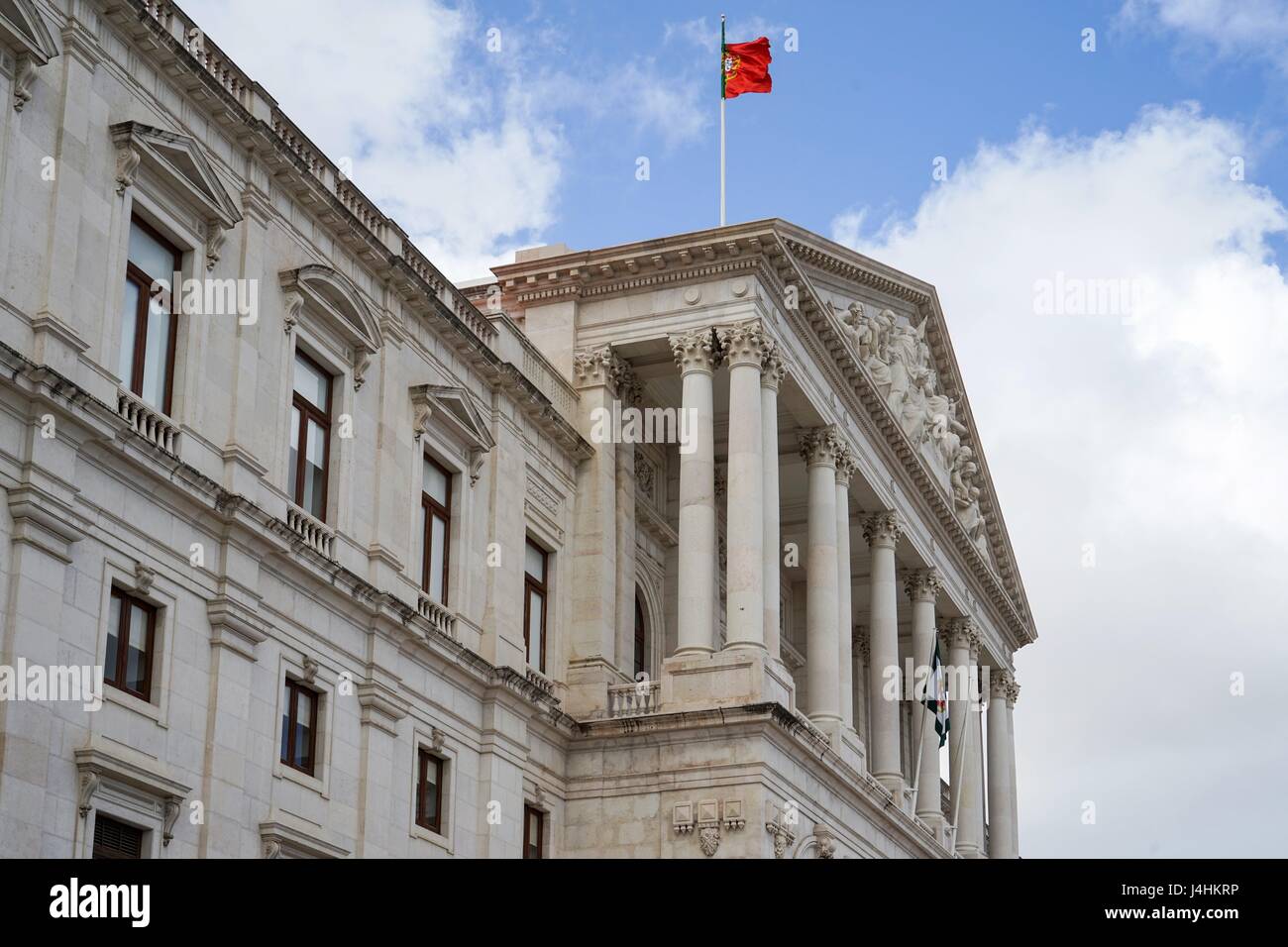 Portugal : "le parlement portugais Assembleia da República" à Lisbonne. Photo de 22. Mars 2017. Dans le monde d'utilisation | Banque D'Images
