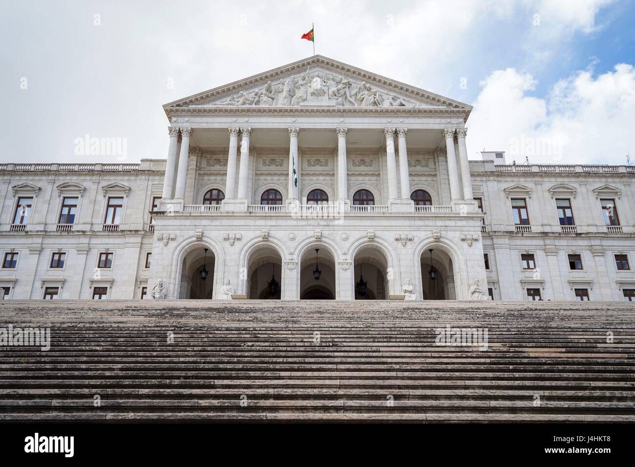 Portugal : "le parlement portugais Assembleia da República" à Lisbonne. Photo de 22. Mars 2017. Dans le monde d'utilisation | Banque D'Images