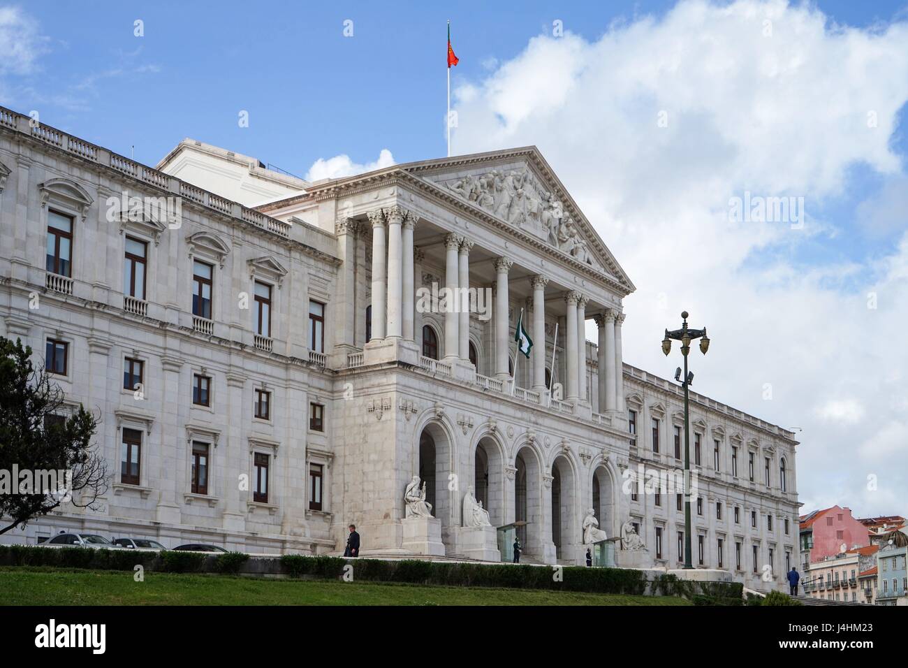 Portugal : "le parlement portugais Assembleia da República" à Lisbonne. Photo de 22. Mars 2017. Dans le monde d'utilisation | Banque D'Images