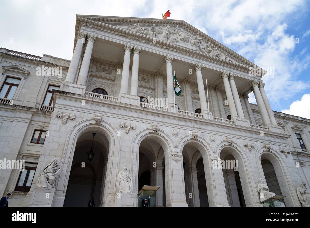 Portugal : "le parlement portugais Assembleia da República" à Lisbonne. Photo de 22. Mars 2017. Dans le monde d'utilisation | Banque D'Images