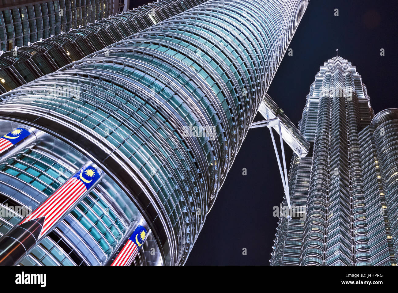 Les Tours Petronas, Kuala Lumpur, Malaisie, Asie du Sud Est. Banque D'Images