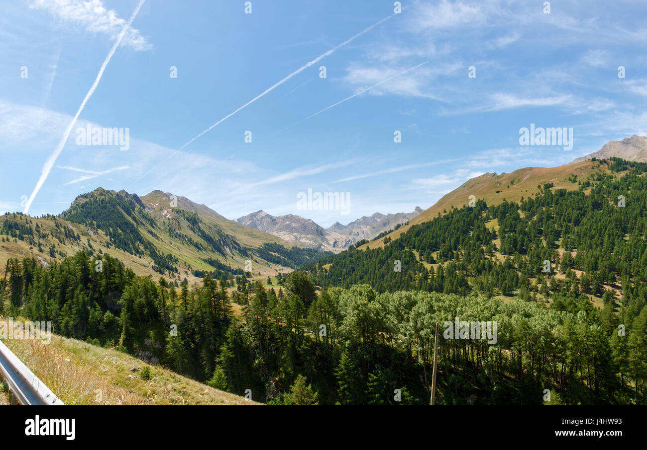 Col de Larche France panorama de la r gion Alpine Photo Stock