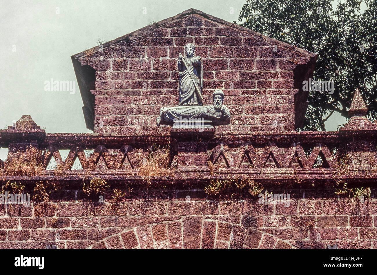 Statue de l'argonaut, velha, Goa, Inde, Asie Banque D'Images