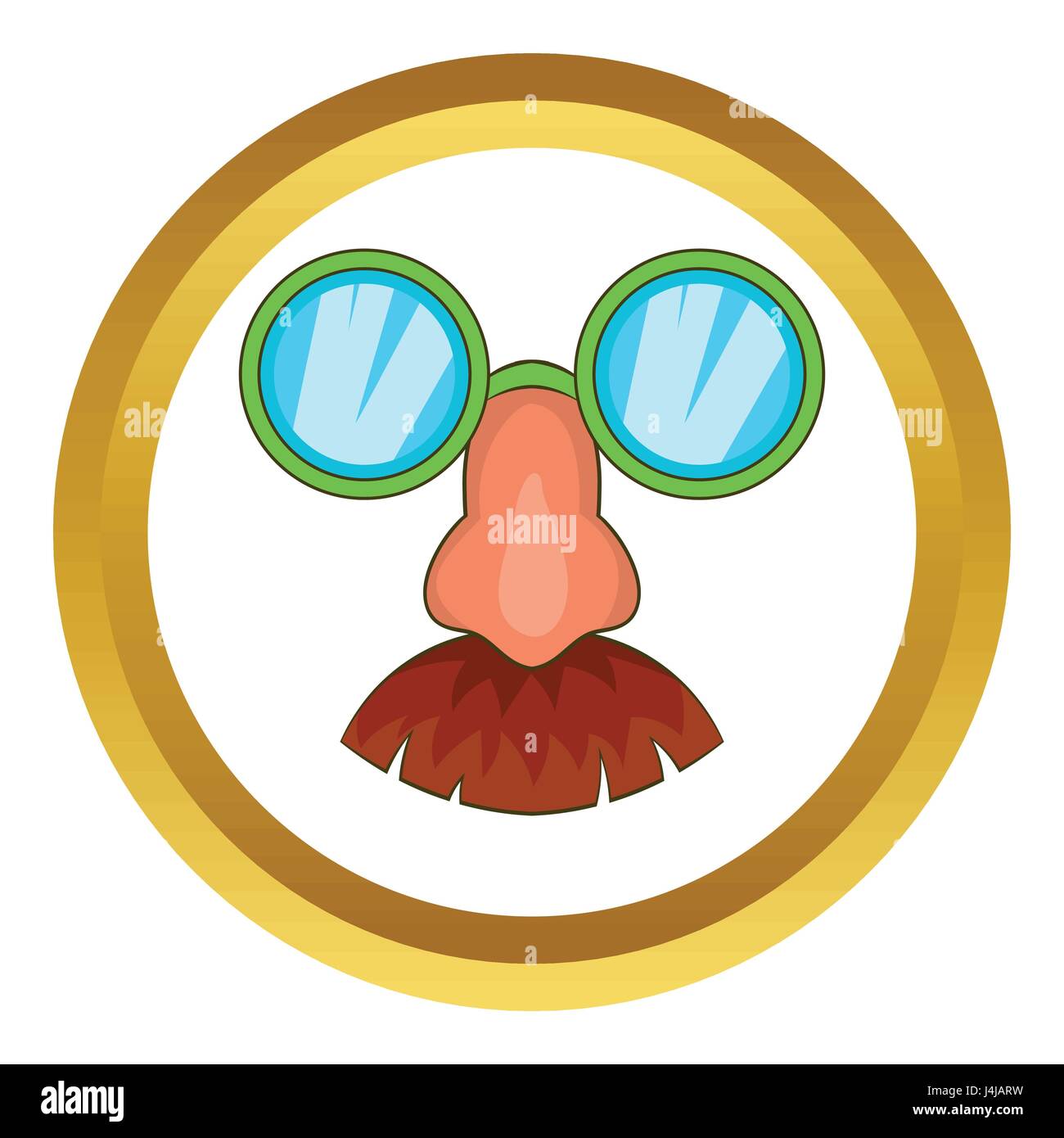 Masque déguisement icône vecteur Illustration de Vecteur