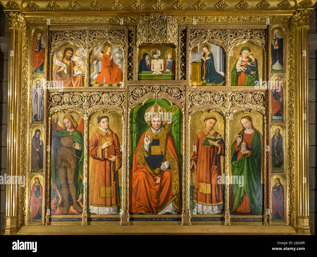 Retable de nicholas Banque de photographies et d’images à haute ...