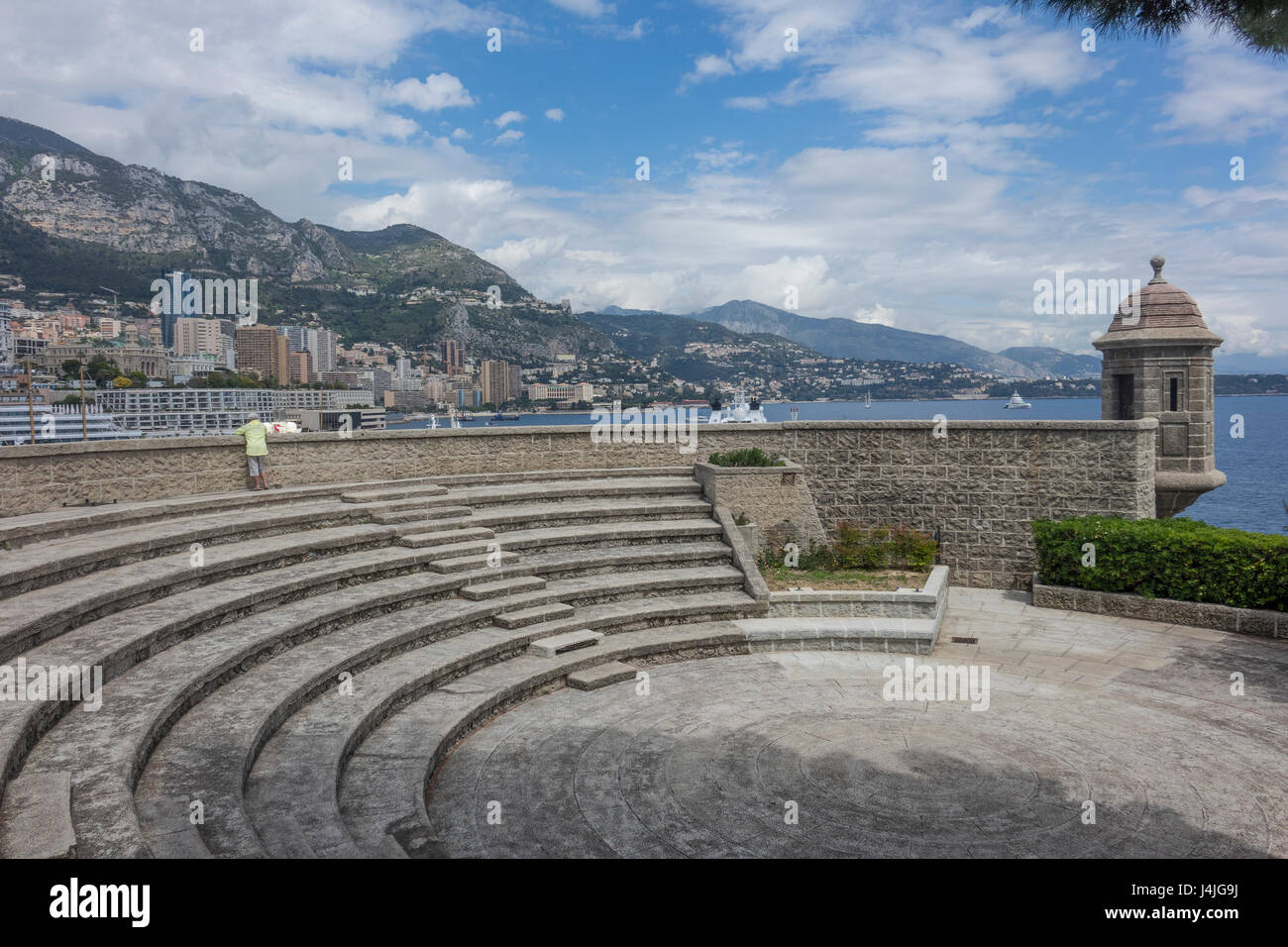 Monaco, Monte Carlo, Théâtre Antoine Banque D'Images