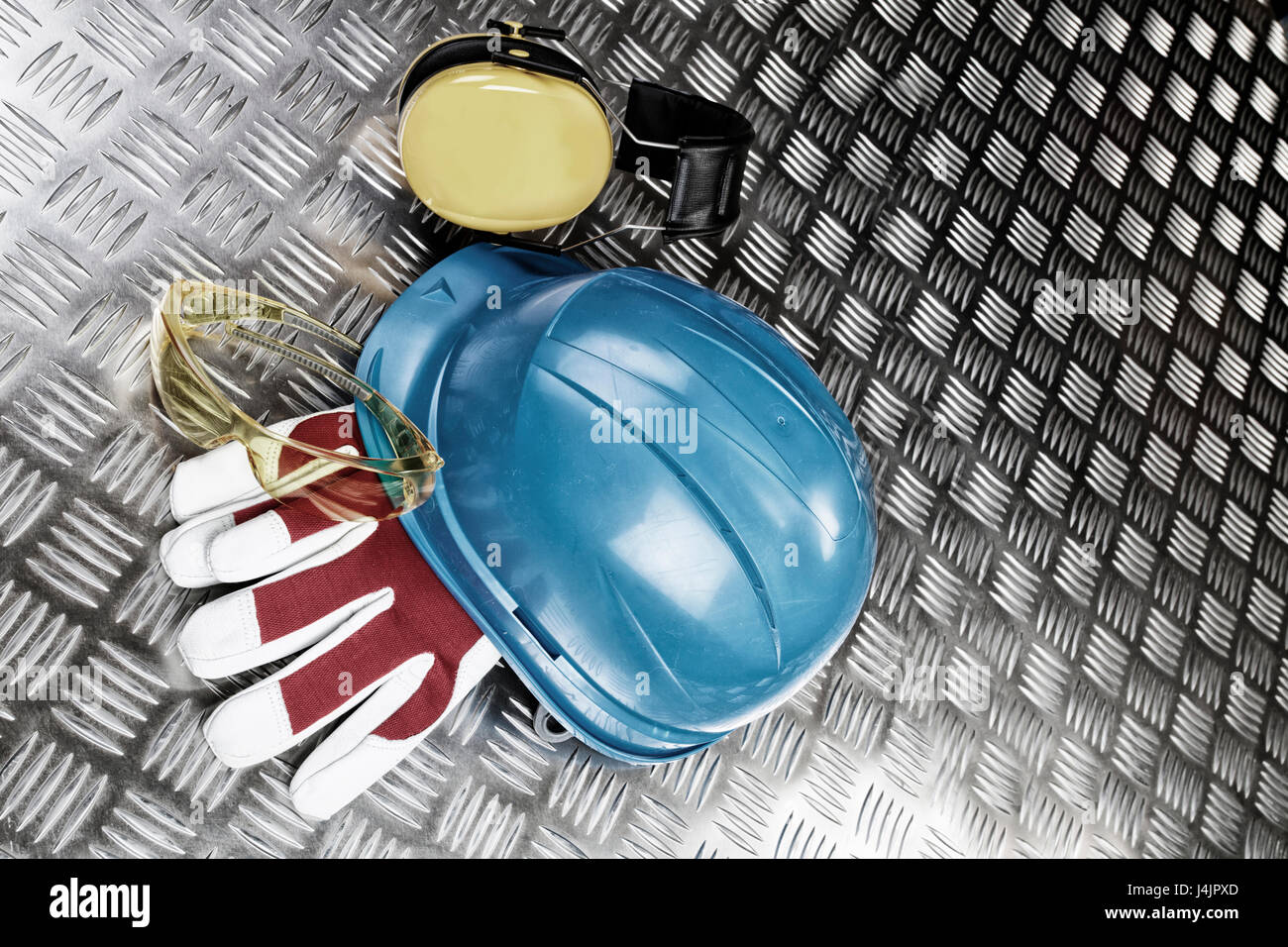 Vêtements de travail industriels, toujours la vie. Banque D'Images