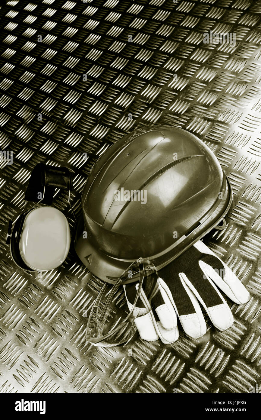 Vêtements de travail industriels, toujours la vie. Banque D'Images