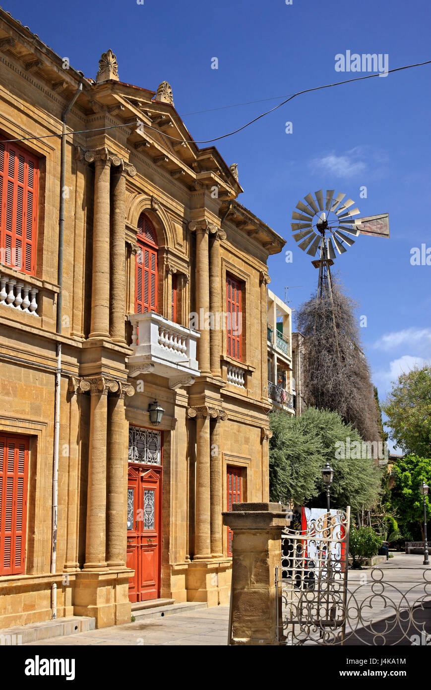 Balade autour de la vieille ville de Nicosie (Lefkosia), la capitale de Chypre, très près de la "ligne verte (aussi connu comme 'zone tampon' ou 'Dead zone'. Banque D'Images