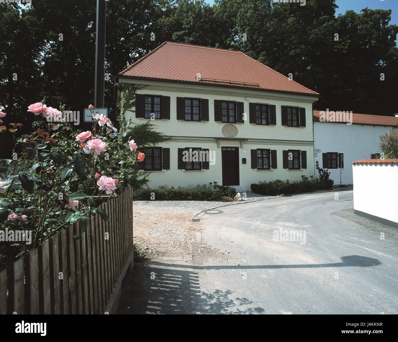 L'Allemagne, la Haute-Bavière, Schrobenhausen, Lenbach Musée de l'Europe, l'Allemagne du Sud, Bavière, house, lieu de naissance, peintre, Franz von Lenbach, point d'intérêt, à l'extérieur Banque D'Images