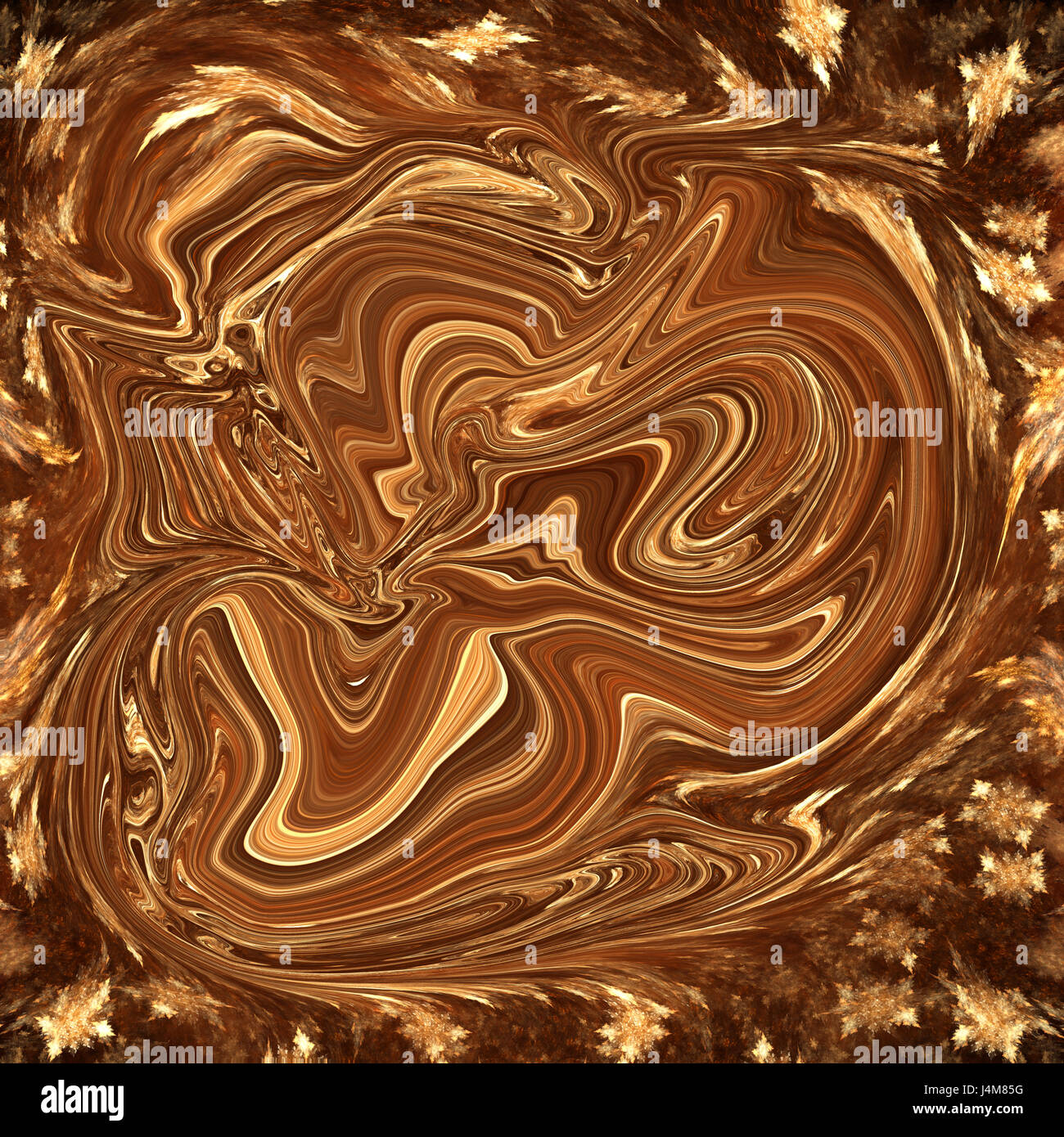 Arrière-plan coloré liquéfié psychédélique ressemble à la peinture Banque D'Images