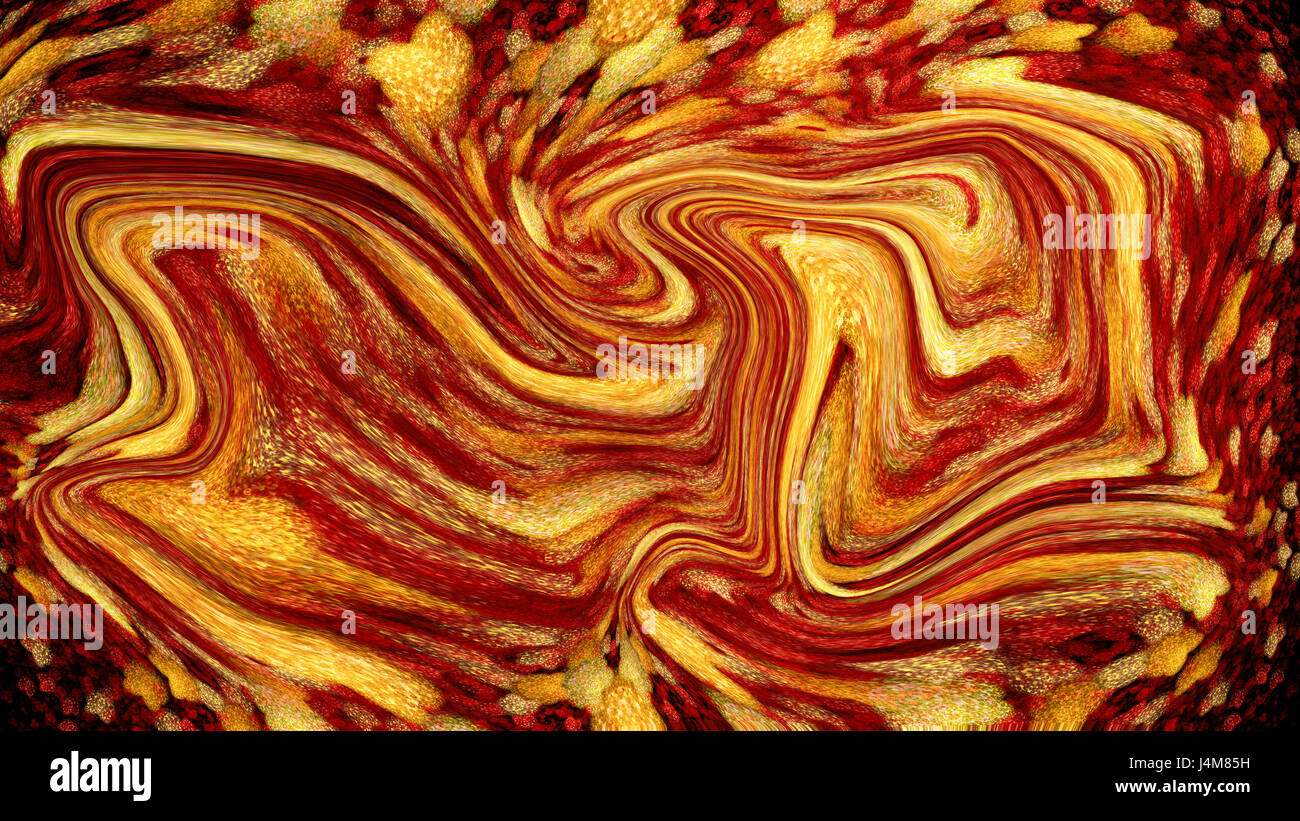 Arrière-plan coloré liquéfié psychédélique ressemble à la peinture Banque D'Images