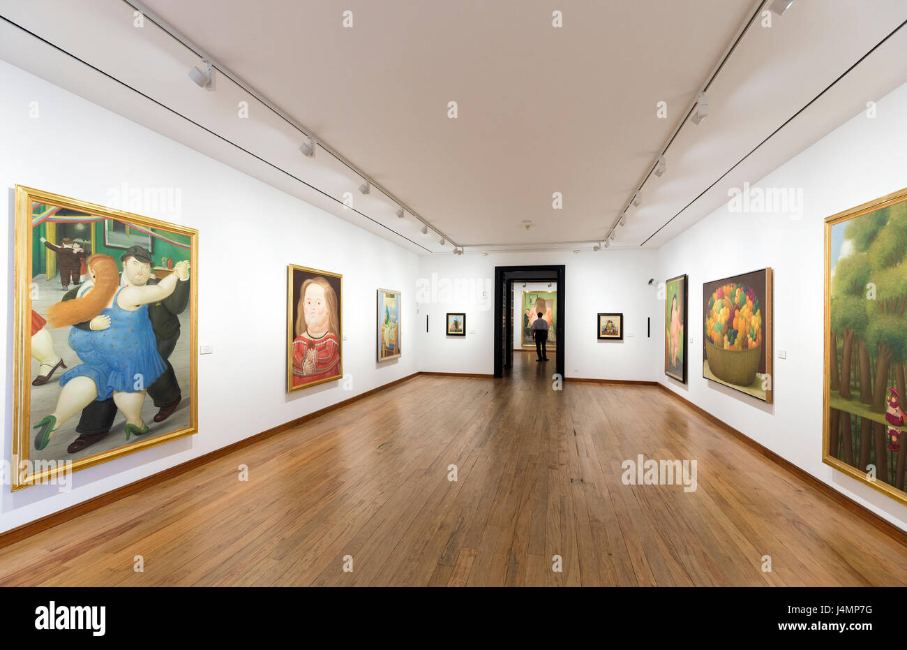 Donacion Musée Botero, Bogota, Colombie Banque D'Images