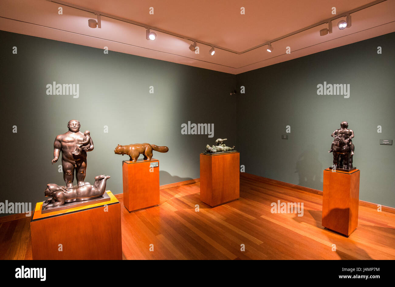 Donacion Musée Botero, Bogota, Colombie Banque D'Images