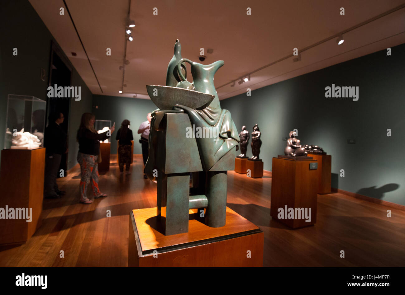 Donacion Musée Botero, Bogota, Colombie Banque D'Images