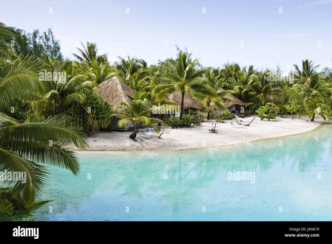 Polynésie Française, Bora Bora, Le Meridien Resort, Banque D'Images