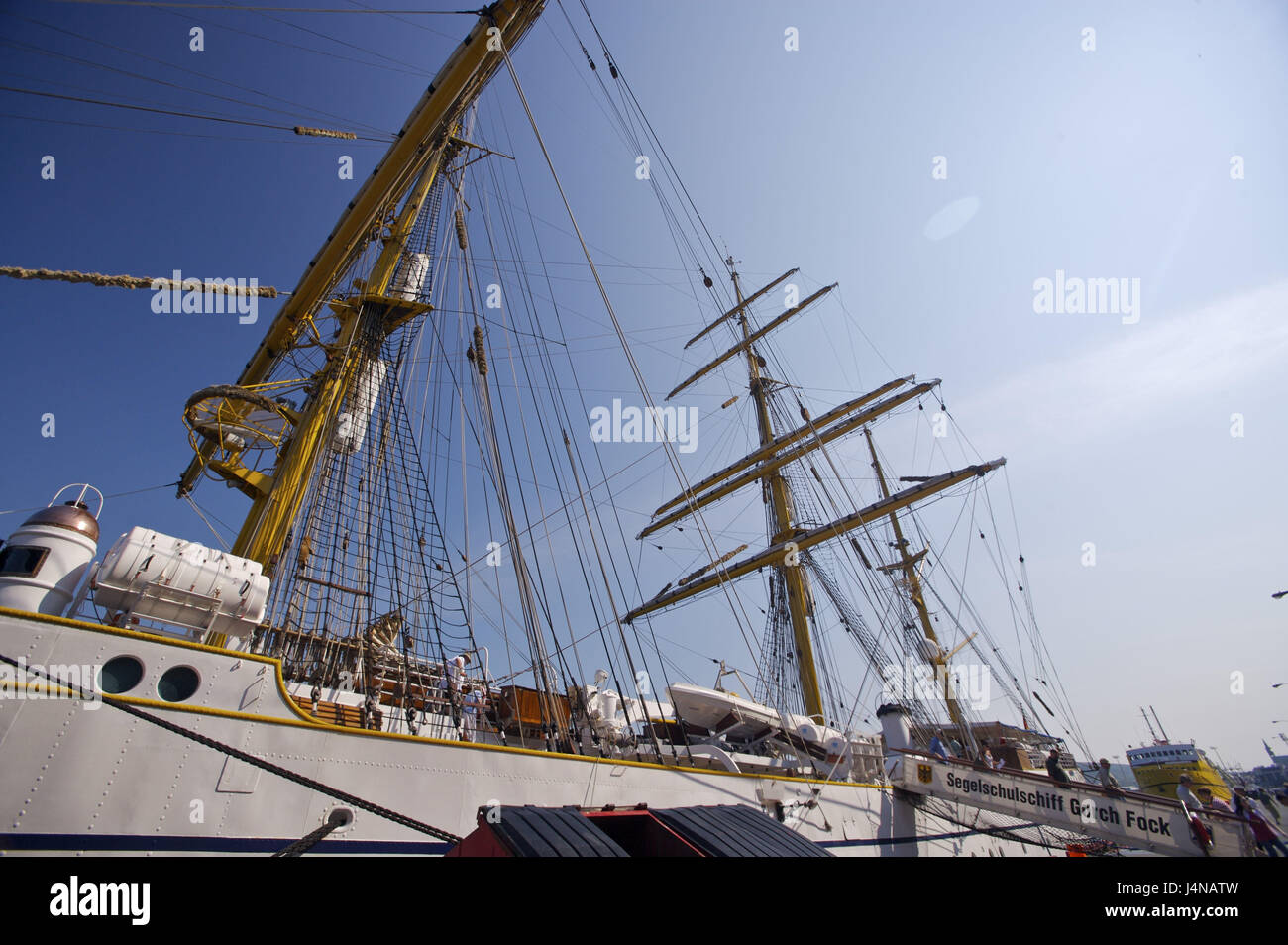 Bateau à voile, Gorch misaine, vue, Banque D'Images