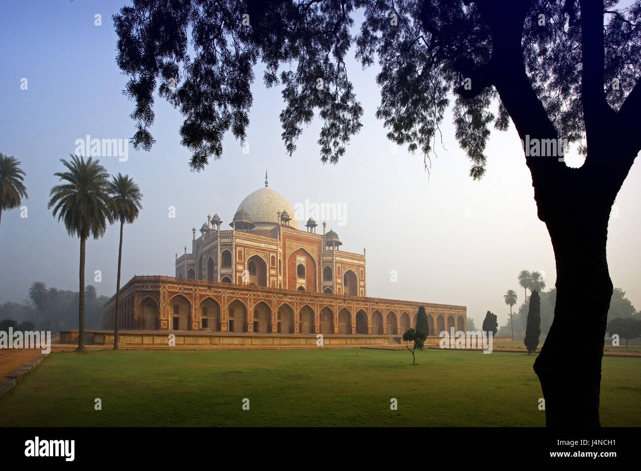 L'Inde, New Delhi, ville Humayuns tomb, Banque D'Images