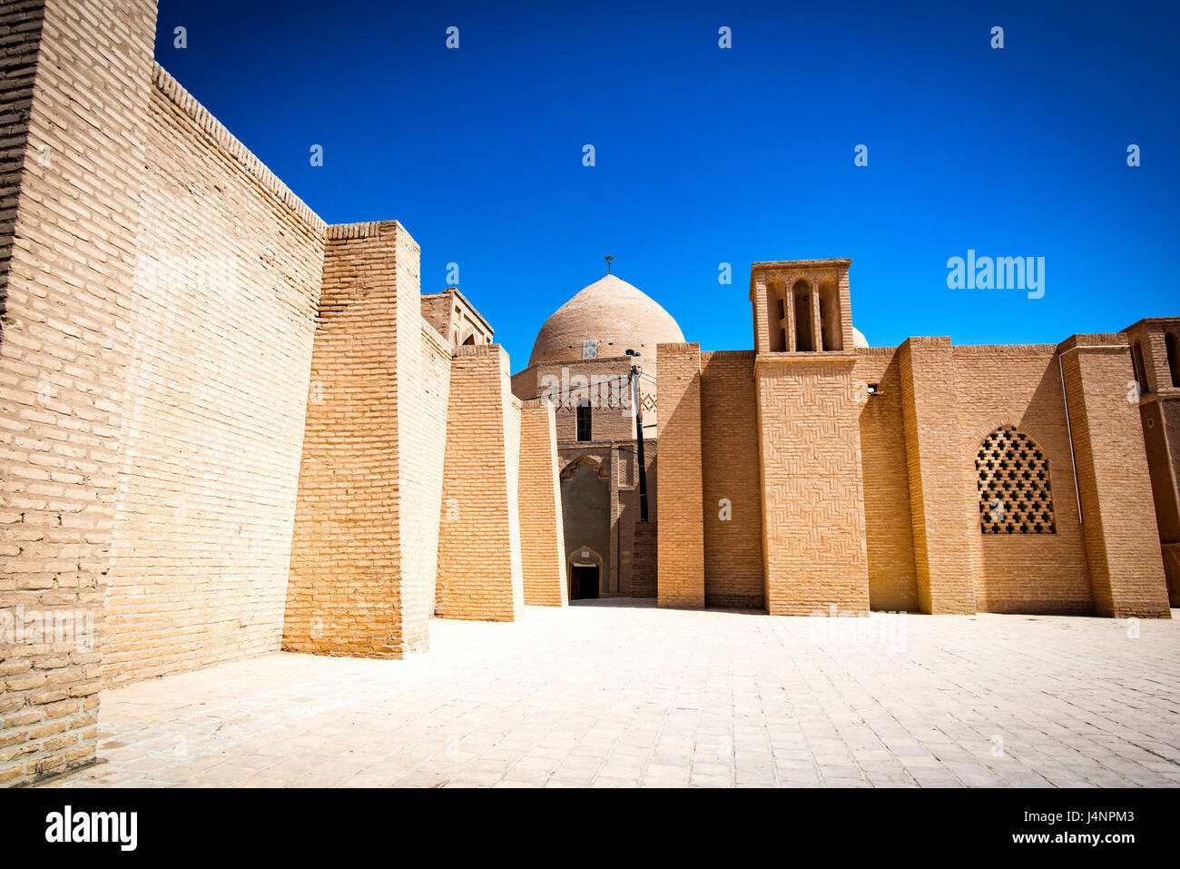 L'architecture historique de la mosquée en Iran Banque D'Images