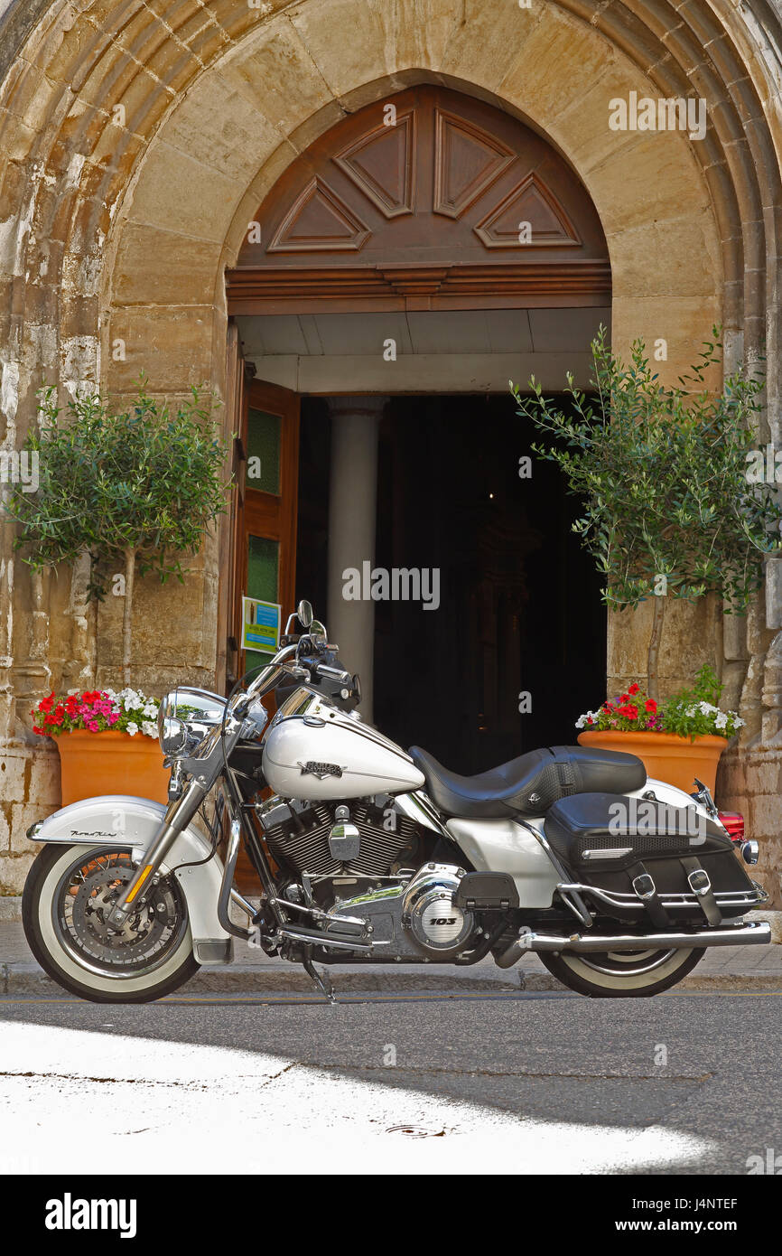 Harley Davidson, Bargemon, Var, Provence-Alpes-Côte d'Azur, France Banque D'Images