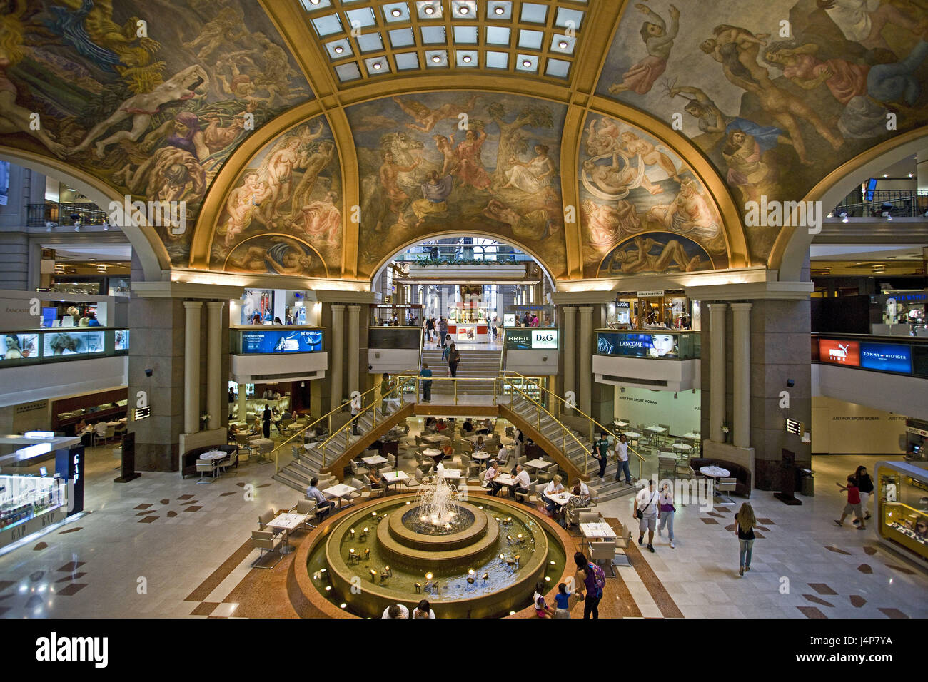 L'ARGENTINE, Buenos Aires, centre commercial Galerias Pacifico, Banque D'Images