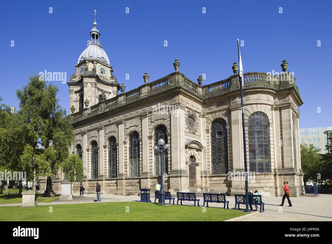 La Grande-Bretagne, l'Angleterre, Birmingham, Saint-Jean de la cathédrale de Philips, Banque D'Images