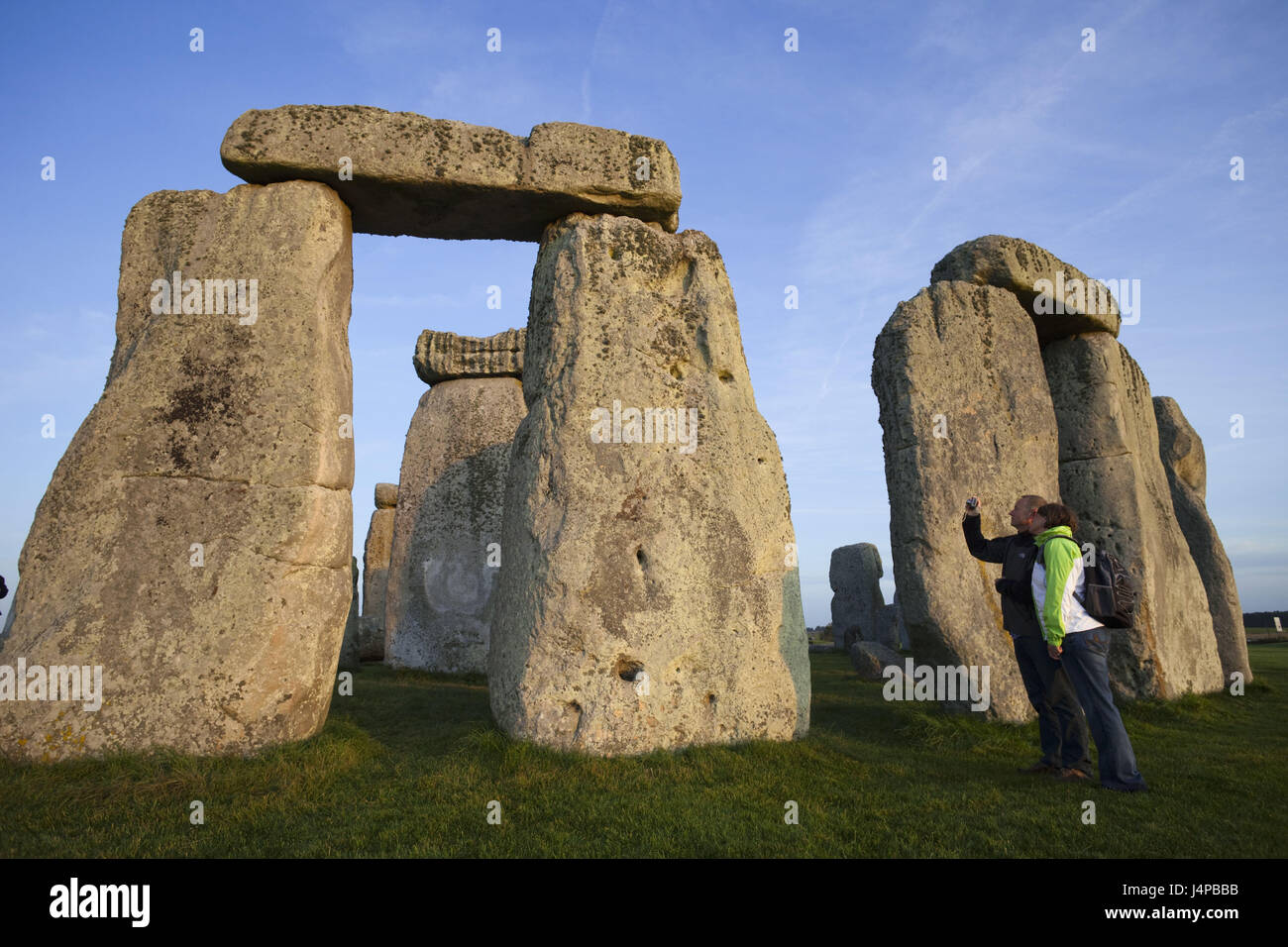 La Grande-Bretagne, l'Angleterre, dans le Wiltshire, Stonehenge, le modèle ne libération, Banque D'Images