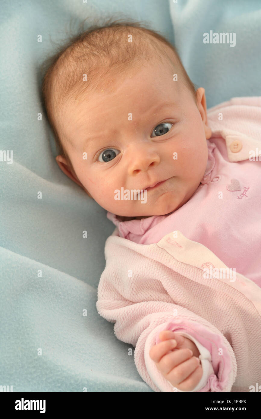 Baby Girl, portrait Banque D'Images