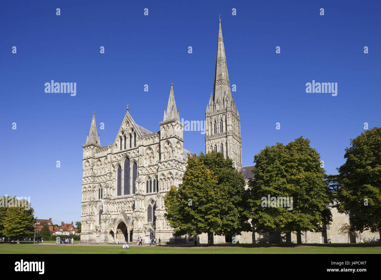 La Grande-Bretagne, l'Angleterre, la cathédrale de Salisbury, Wiltshire, Banque D'Images