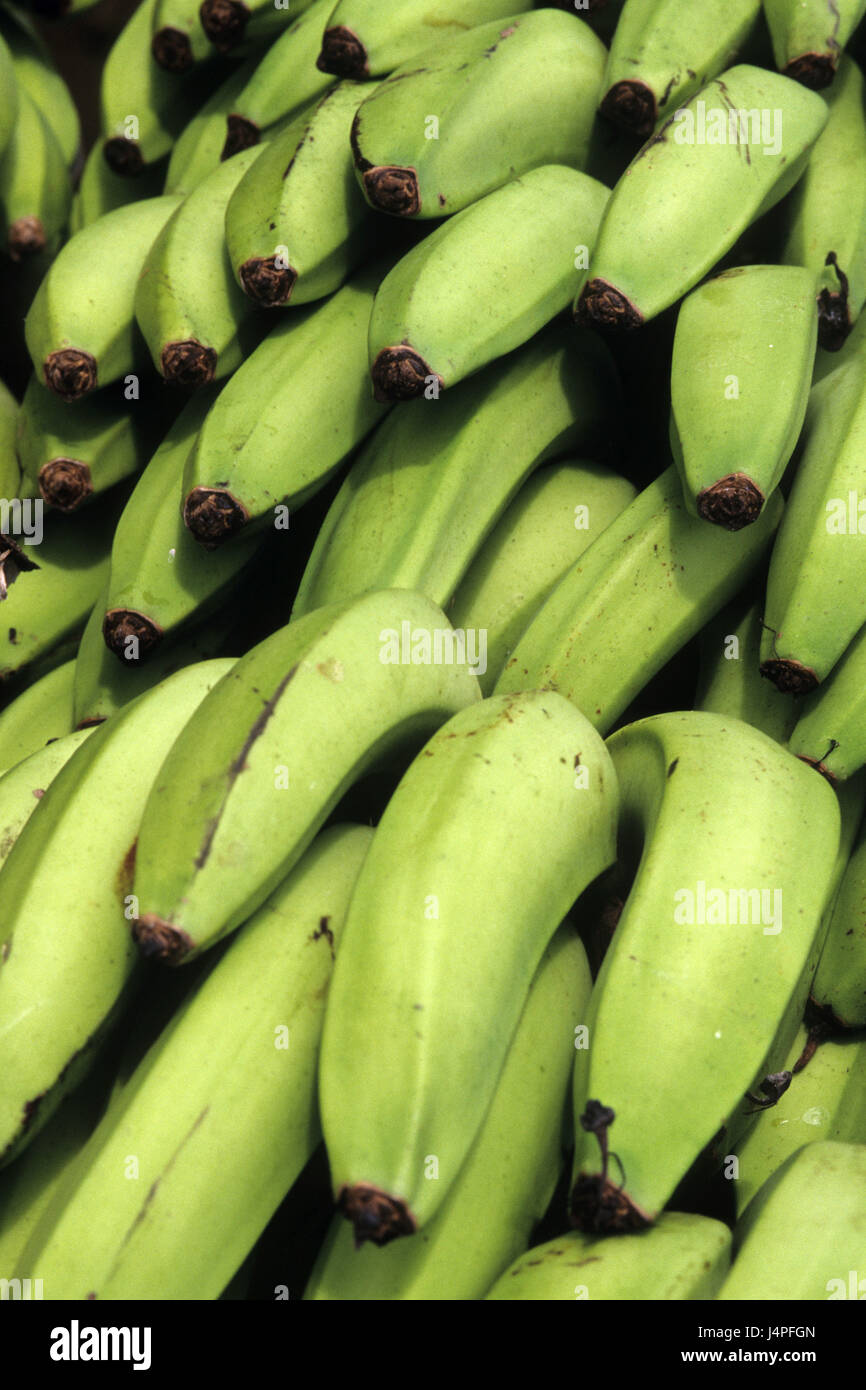 Costa Rica, bananes, Bribri, récolte, Banque D'Images