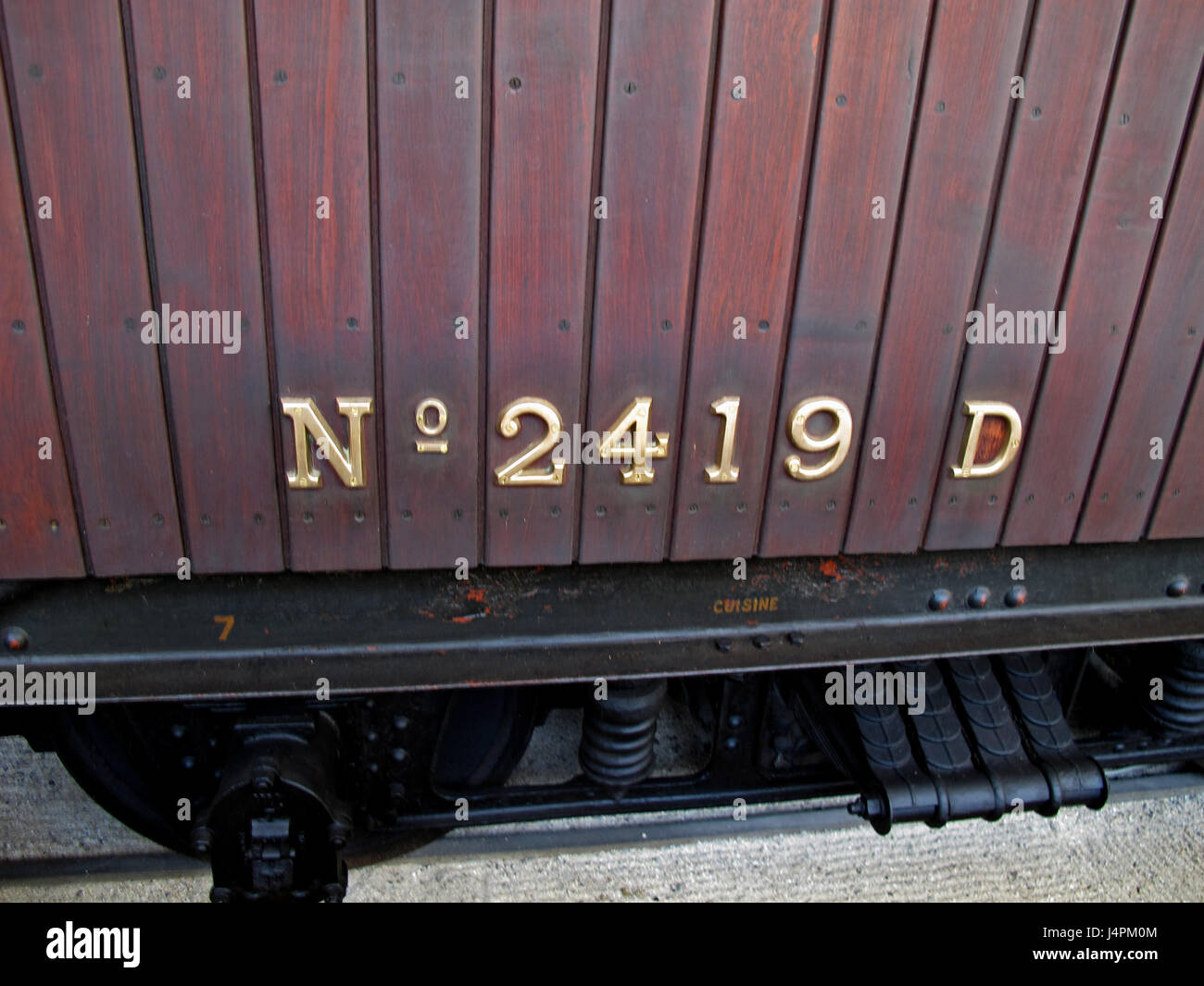 La reproduction de l'armistice wagon 2419D, Musée de l'Armistice, clairière de l'armistice de Rethondes, Glade, l'Armistice du 11 novembre 1918, France Banque D'Images