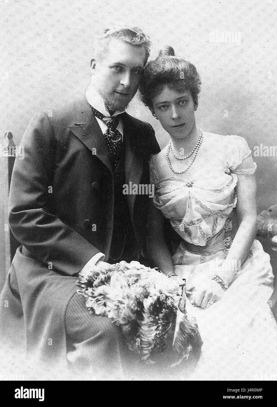 Verlovingsfoto Hertog Van Brabant Banque D'Images