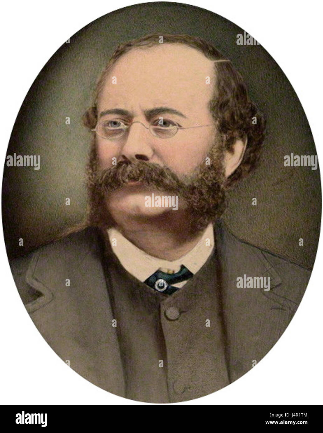 William Burges était un architecte et designer britannique remarquable, connu pour son travail dans le style néo-gothique. Son héritage comprend ses contributions à l'architecture, au design et aux arts au cours du XIXe siècle. La référence à NPG peut indiquer un portrait conservé à la National Portrait Gallery. Banque D'Images