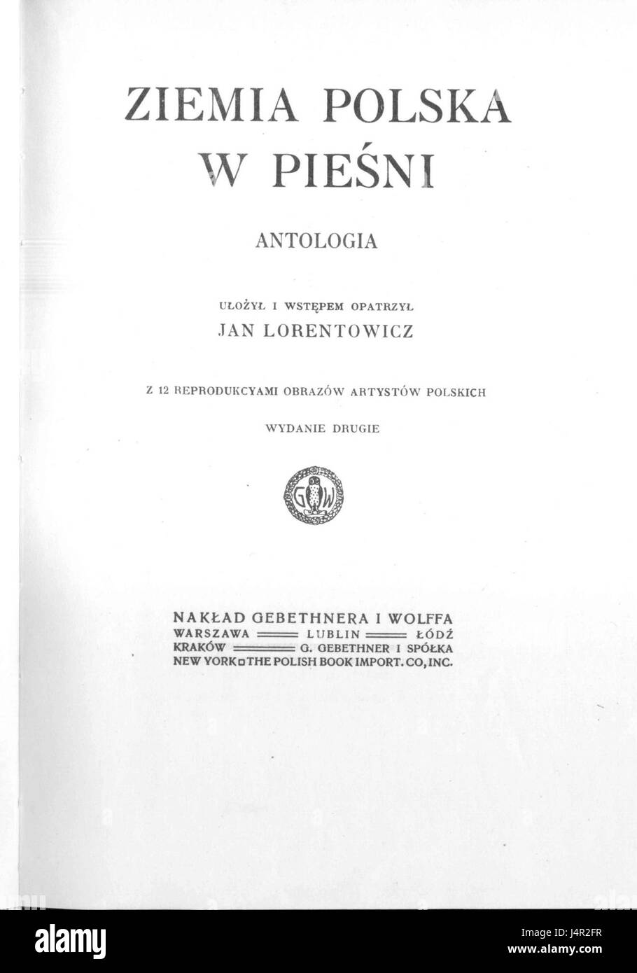 'Ziemia Polska w piesni' fait référence à une chanson polonaise, peut-être un hymne national ou folklorique célébrant la terre et le patrimoine polonais. L'œuvre reflète la fierté culturelle et l'identité historique de la Pologne à travers la musique. Banque D'Images