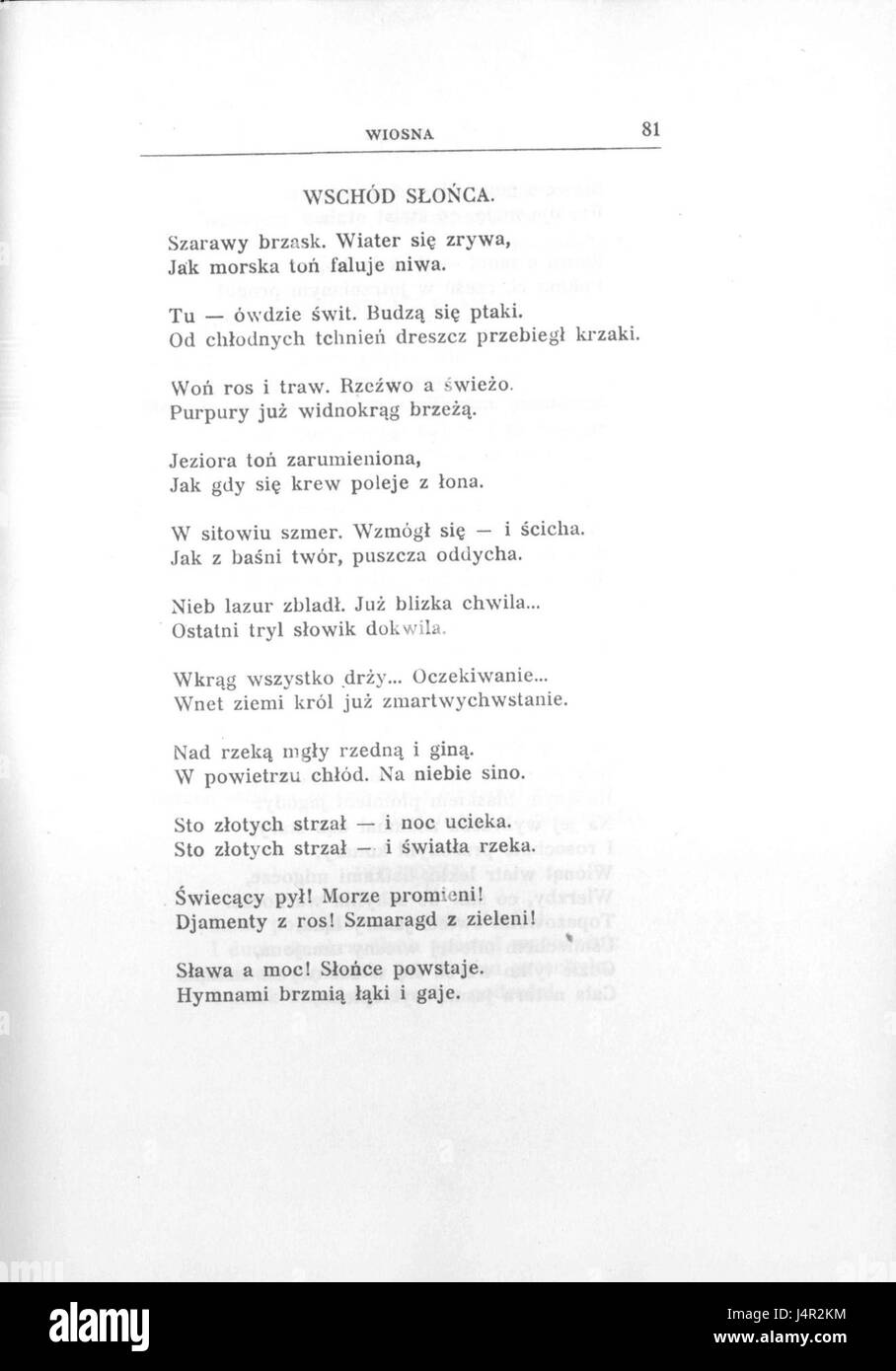 Il s'agit d'une référence à la chanson polonaise 'Ziemia Polska w piesni', qui se traduit par 'Polish Land in Song'. Il peut s'agir d'un hymne culturel ou national ou d'une chanson patriotique importante qui reflète l'histoire et le patrimoine de la Pologne. Banque D'Images
