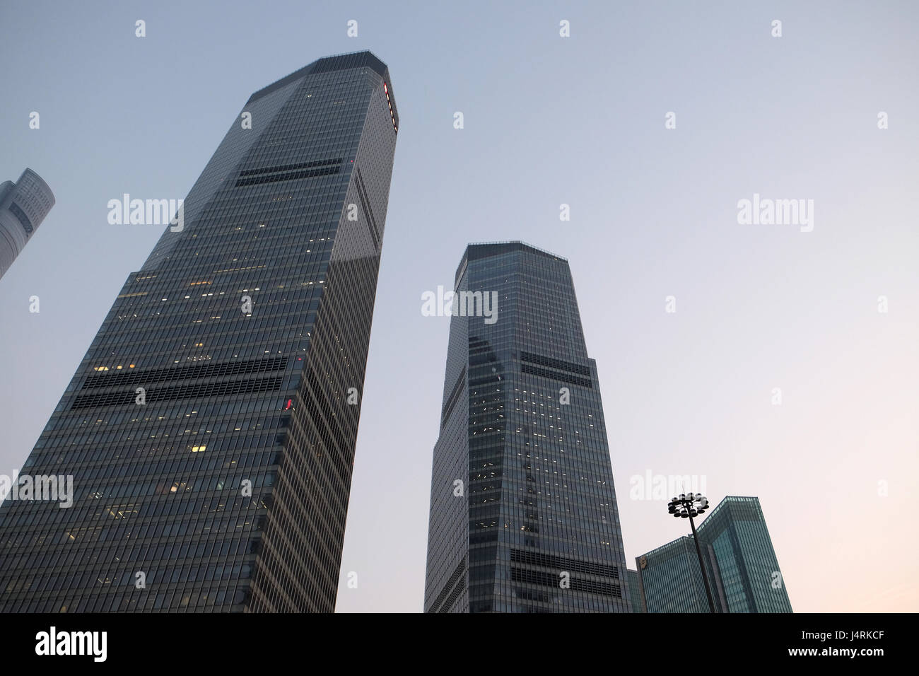 Shanghai World Financial Center, gratte-ciel, Lujiazui Shanghai, Chine, le 26 février 2016. Banque D'Images