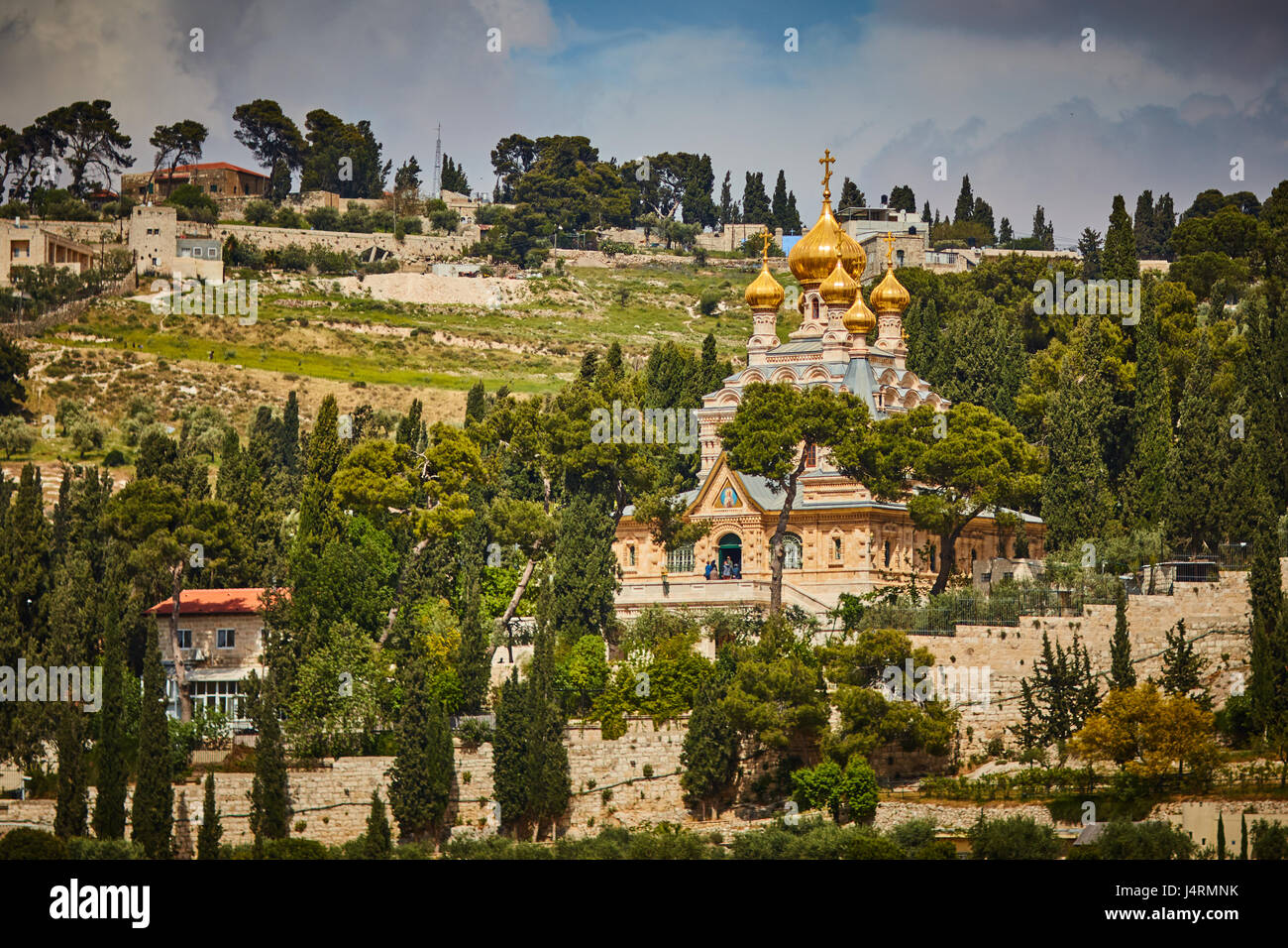 St mary magdalene church jerusalem Banque de photographies et d’images